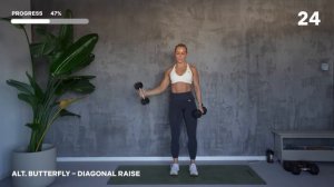 30 MIN UPPER BODY PUMP WORKOUT _ WITH Dumbbell _ Strength & Conditioning _   Core _ WITH REPEAT