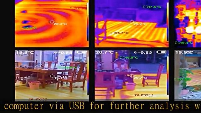 GOYOJO 256x192 Thermal Imaging Camera with IR Resolution 25Hz Frame Rate, Handheld Infrared Thermog смотреть онлайн