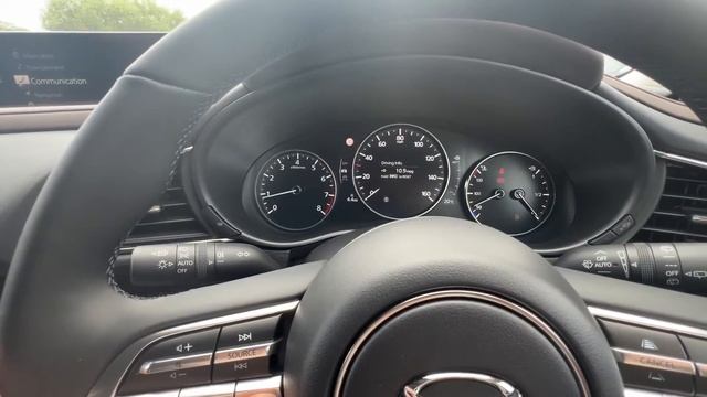 Mazda CX-30 - How to use the steering wheel buttons and Cruise Control смотреть онлайн