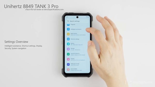 Unihertz 8849 Tank 3 Pro - UI and Settings смотреть онлайн