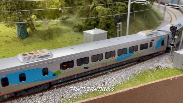 Modern 2022 Ho Scale Amtrak Trains Compilation! 4K смотреть онлайн