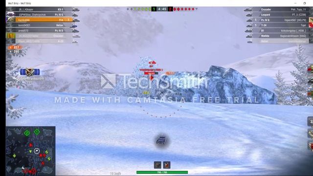 WoT Blitz T14 USA Heavy Tank Tier V. смотреть онлайн