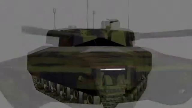 Main Battle Tank Design (Cf) - 3D Model смотреть онлайн