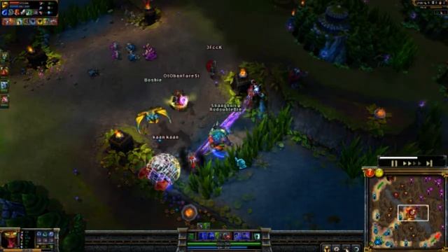 League of Legends - 5 Tank Team Highlights/Commentary (Volibear Penta) смотреть онлайн