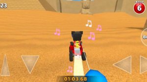 Все золотые медведи в Бимотепской пустыне в  Super Bear Adventure 🐻