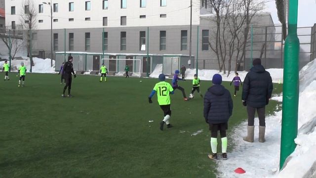 Сокол-Долгопрудный 2006 г.р 1-й состав 2-й тайм.Зимнее первенство 2018 смотреть онлайн