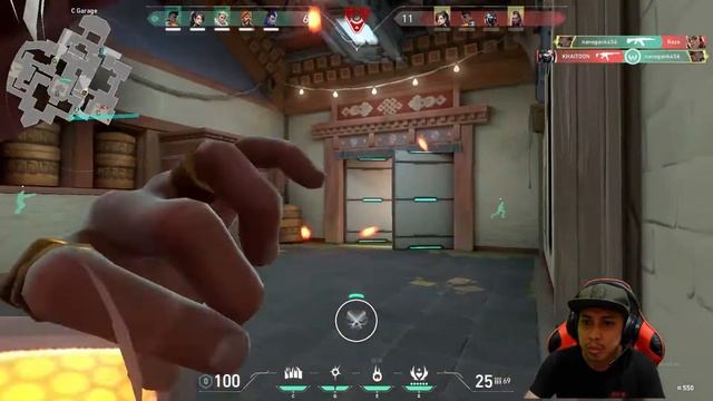 Tethered Realms Vandal Skin Test | Valorant Indonesia