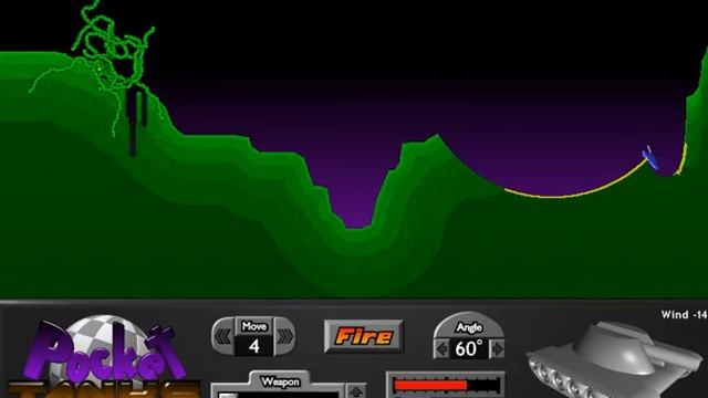 Видео по игре Pocket Tanks. 11 часть смотреть онлайн