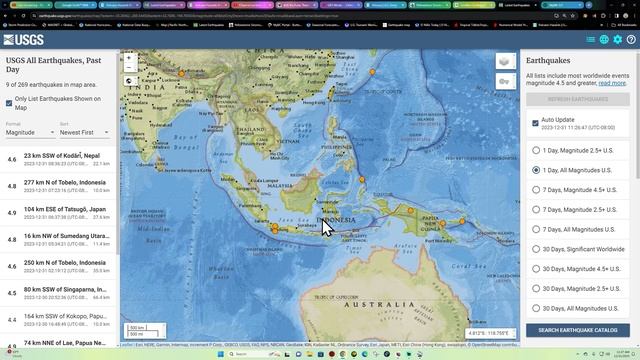 Earthquake activity Iceland region. New Sunspot brings M flare activity. SUN 12/31/23 смотреть онлайн