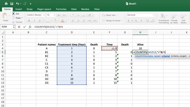 How to calculate and plot Kaplan Meier Survival curve graph using Microsoft Excel смотреть онлайн