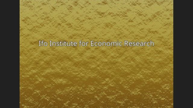 Ifo Institute for Economic Research смотреть онлайн