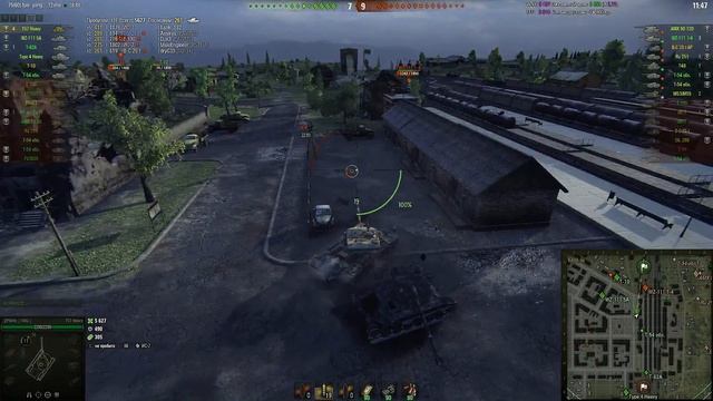 T57 Heavy Tank. Круто однако!!! Пул в Энске!!! Лучшие бои World of Tanks смотреть онлайн