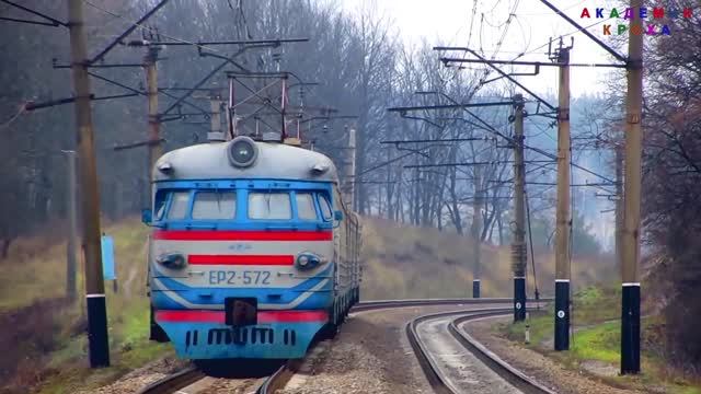 Как работает железнодорожный транспорт? Редкие видео поездов и локомотивов смотреть онлайн