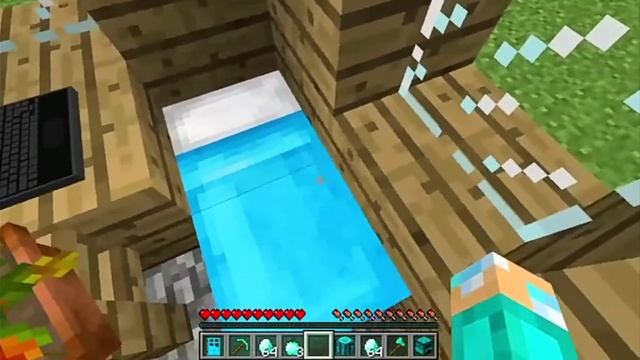 КАК Я СТАЛ АЛМАЗНЫМ В МАЙХНКРАФТ | Компот Minecraft смотреть онлайн