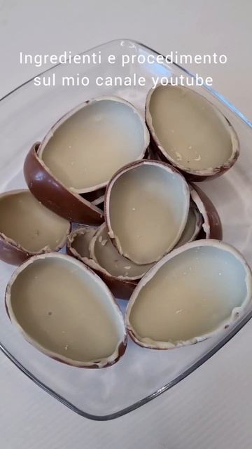 OVETTI DI CIOCCOLATO RIPIENI #pasqua #easter #ricettepasqua смотреть онлайн