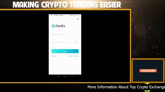 Установка приложения биржи COINEX и прохождение KYC |Crypto Exchanges
