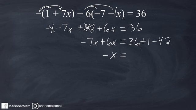 Solve Equations With Variable On Both Sides смотреть онлайн