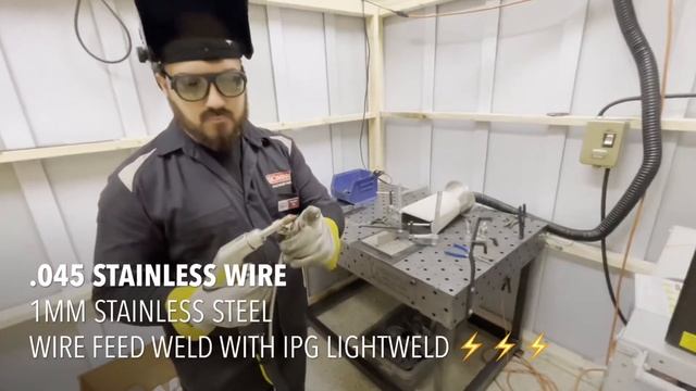 IPG LightWELD 1500XC Demonstration