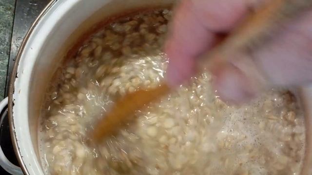 Овсяная каша на воде,как правильно приготовить, рецепт только у меня.