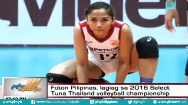 Foton Pilipinas, laglag sa 2016 Select Tuna Thailan volleyball championship смотреть онлайн