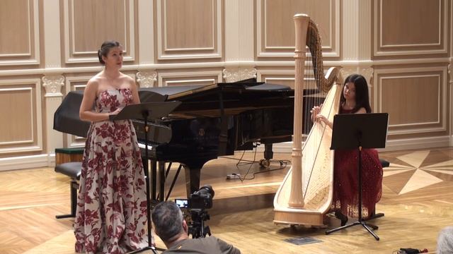 D.Severac Payseges tristes Tatiana Tomilova (harp) Mirosława Florczak (soprano) смотреть онлайн