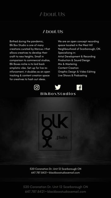 Blk Bx Studios Press Kit смотреть онлайн