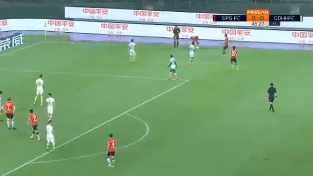 Shanghai SIPG 1-0 Qingdao Huanghai QPG | Marko Arnautovic Goal смотреть онлайн