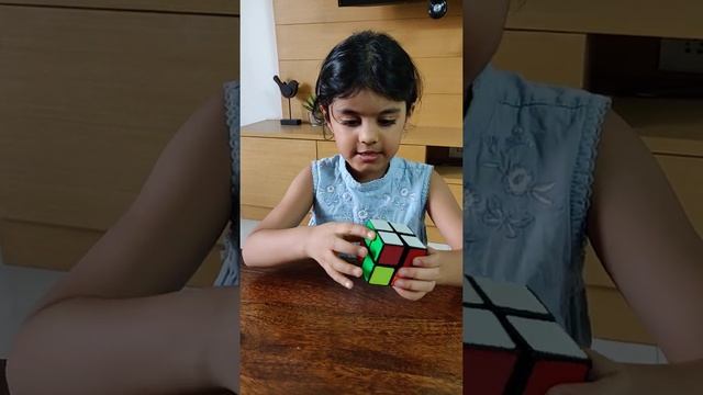 2x2 Rubik's Cube Solution by 6 Year Old смотреть онлайн