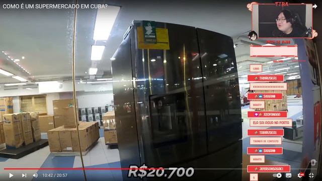 COMO É O MERCADO EM CUBA - TIBA REAGE (Mundo Sem Fim) смотреть онлайн