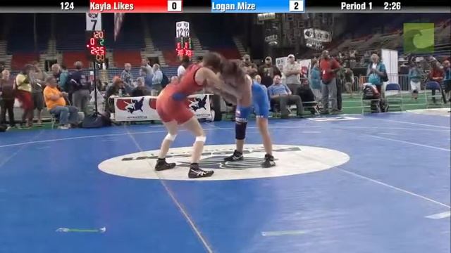 124 Kayla Likes vs. Logan Mize смотреть онлайн