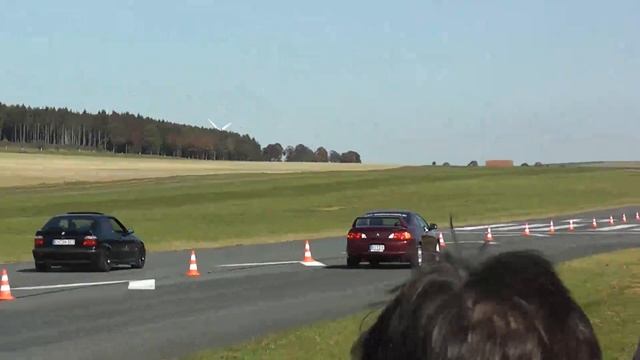 Acura RSX vs. BMW E36 323i - Brilon 2011 1/4 Mile Viertel Meile - 602Customs смотреть онлайн