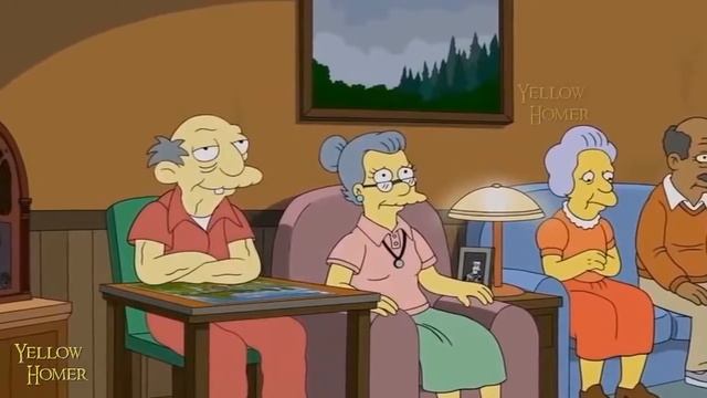 The Simpsons Family - Chief Wiggum in His New Tank смотреть онлайн