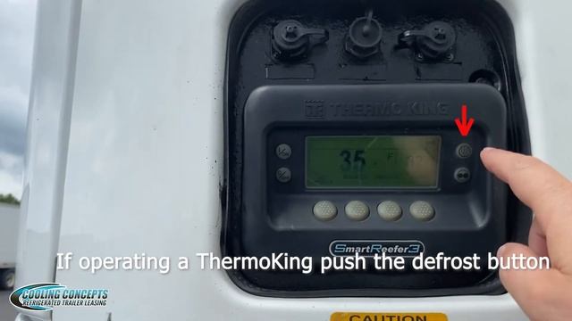 Initiating A Defrost Carrier & Thermoking