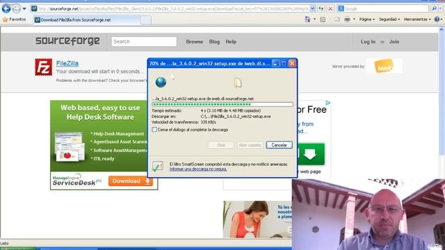 Cómo instalar y configurar Filezilla para acceso FTP смотреть онлайн