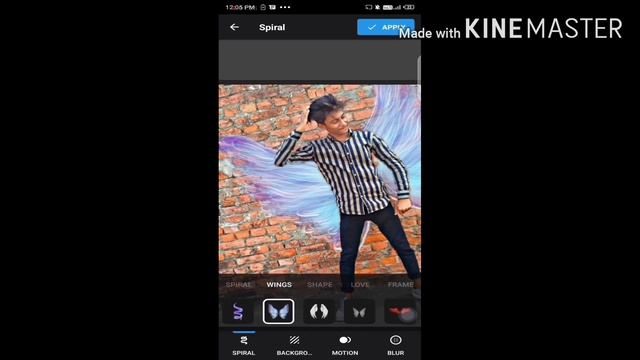 Background changer #spiral #nion effect #drif #no erasering photo смотреть онлайн