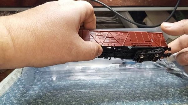 Новинка 2024. Piko. Грузовой вагон повышенного объема 401Ka Gags (KKyt) PKP OPW, эпоха IV