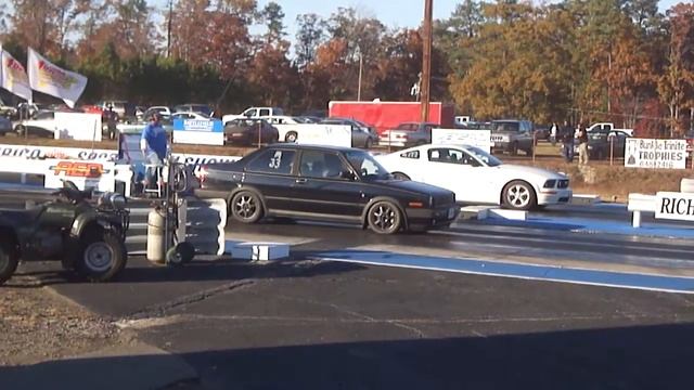 91 Jetta vr6 vs GT mustang 13.19@105 richmond va смотреть онлайн