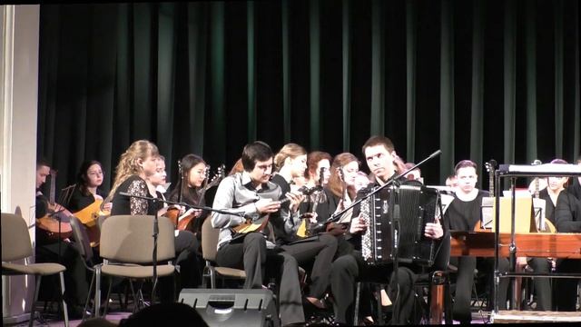 Дуэт виртуозов: Артём Давтян (домра) и Николай Прокопьев (баян) Новосибирск