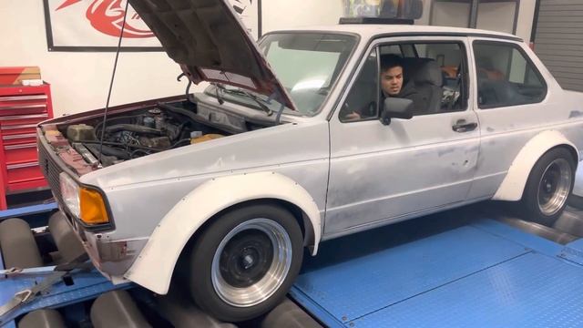 Mk1 Jetta diesel dyno смотреть онлайн