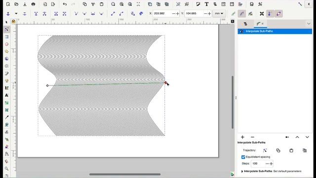 LPE in Inkscape: Interpolating paths смотреть онлайн