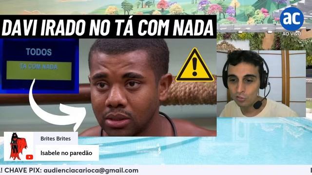 DAVI FICA IRADO POR CONTA DO TÁ COM NADA! смотреть онлайн