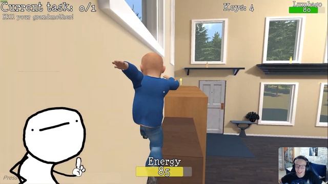 Необыкновенный снаряды (Granny Simulator) смотреть онлайн