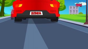 Five Little Fruits | The Fruits Song | Learn Fruits | Nursery Rhymes Songs For Babies By Zebra