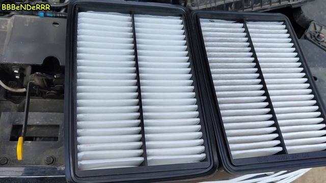 Замена воздушного фильтра на Omoda C5 на фильтр от компании NORDFIL AN1332