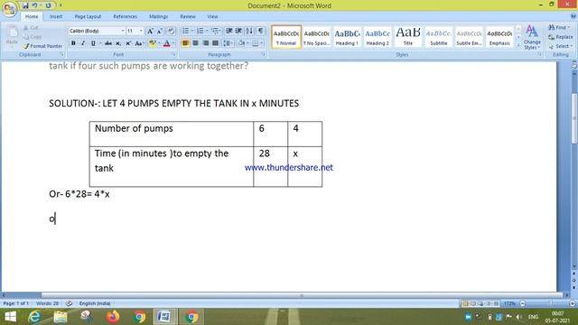 Six Pumps working together empty a tank in 28 minutes............full question is in description. смотреть онлайн