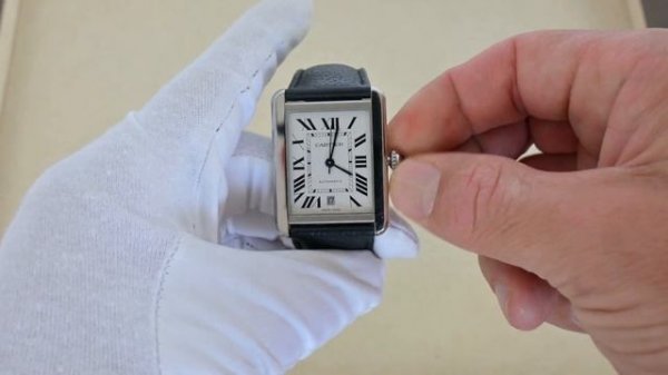 Cartier Tank Must XL WSTA0040 unisex automatic watch