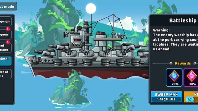 Battle Of Tank Steel : Max Level Tank Frostbite VS Battleship смотреть онлайн