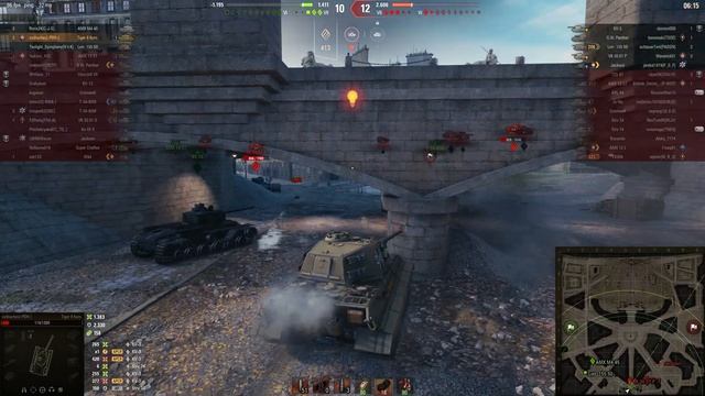 World of Tanks (4K) #573 - Stahlgefährte - Tiger II Kuromorimine смотреть онлайн