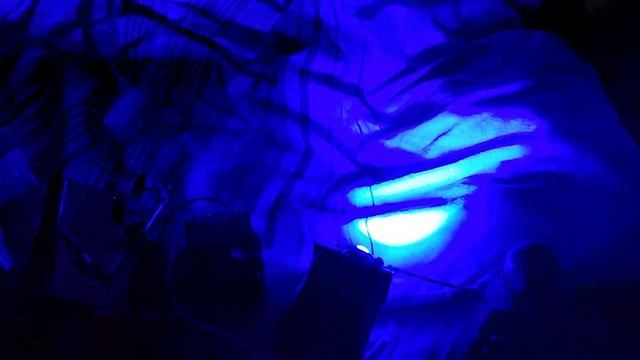 2 x 100W Blue LED Flashing Test смотреть онлайн
