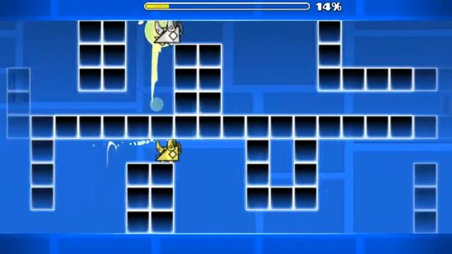 Geometry Dash 2 player mode+Slaner смотреть онлайн